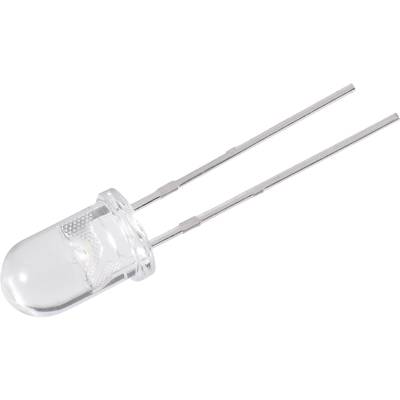 Everlight Opto 1363-2SUBC/C470/S400-A4 Bedrade LED  Blauw Rond 10 mm 3200 mcd 10 ° 20 mA 3.4 V 