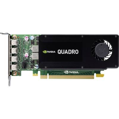 PNY Nvidia Quadro K1200 Workstation-videokaart   4 GB GDDR5-RAM PCIe x16  Mini-DisplayPort Low Profile