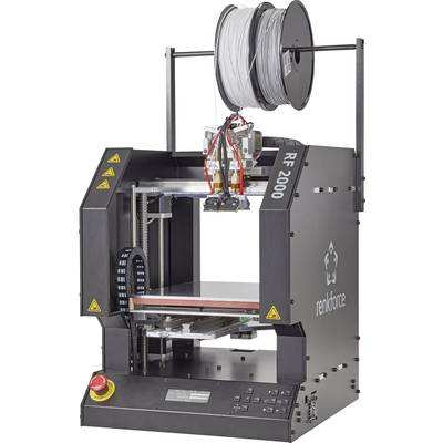 Renkforce RF2000v2 Dual 3D-printer Kant-en-klaar apparaat Verwarmd printbed 
