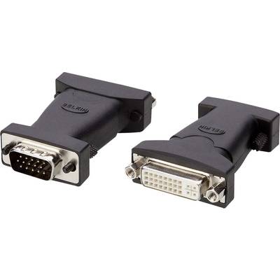Belkin F2E4261bt DVI / VGA Adapter [1x DVI-bus 24+5-polig - 1x VGA-stekker] Zwart  