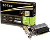 Zotac Nvidia GeForce GT730 Videokaart Zone Edition 2 GB GDDR3-RAM PCIe x16 HDMI, DVI, VGA Passieve koeling