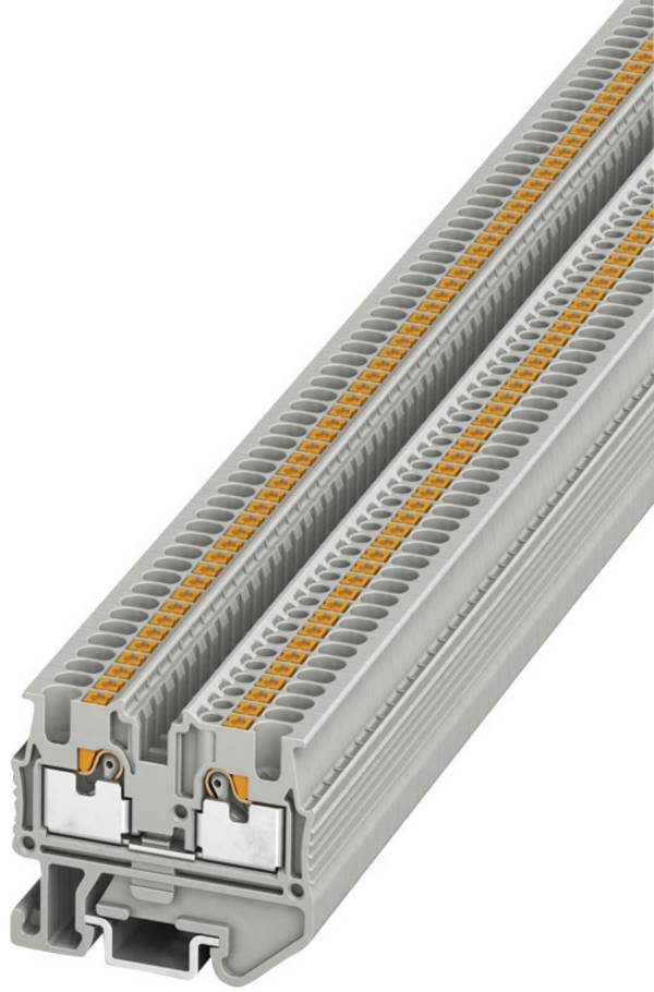 Phoenix Contact 3248100 Doorgangsklem 3.5 mm Spanveer  Grijs 50 stuk(s)