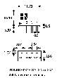 Het diagram toont een logische schakeling met NAND-poorten, ingangen en uitgaande lijnen. Verbindingspaden tussen de componenten zijn gemarkeerd.