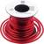 Rol met rood kabel, 5 meter lang, gemarkeerd als 'CCA massakabel, Rood'.