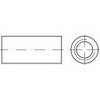 TOOLCRAFT 157934 Verbindingsmof M12 30 mm Staal Galvanisch verzinkt 50 stuk(s)