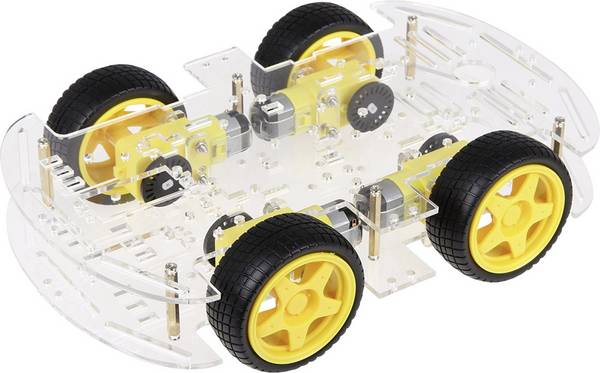 Joy-it Robot chassis Roboter Auto Kit 4WD Bouwpakket Robot03