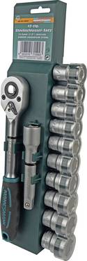 Brüder Mannesmann M29111 M29111 Dopsleutelset Metrisch 1/2" (12,5 mm)