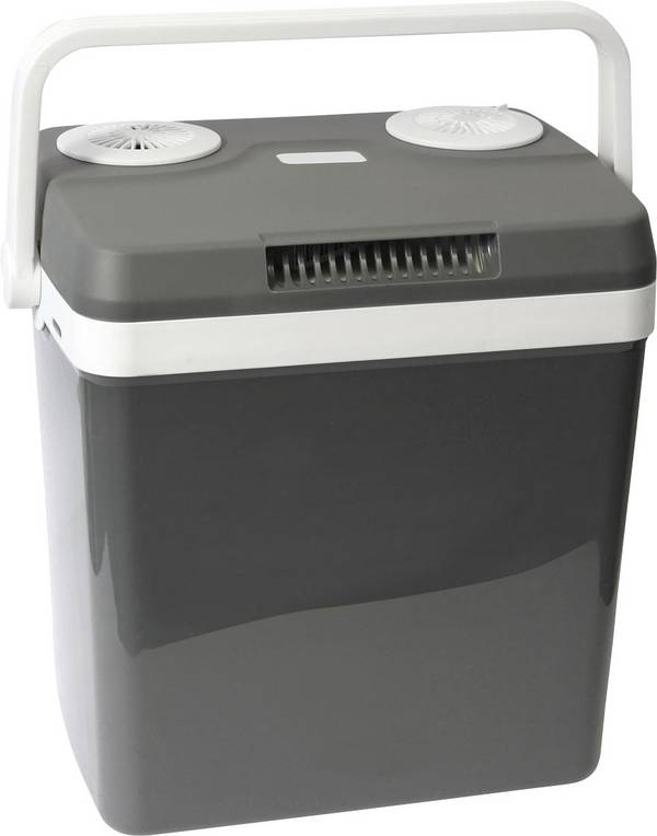 Dino KRAFTPAKET AC/DC Koelbox en verwarmingsbox Energielabel: E (A - G) Thermo-elektrisch 12 V, 230 V Grijs 25 l Tot 18 °C onder de omgevingstemperatuur