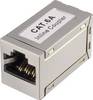 Renkforce RJ45 Netwerk Adapter CAT 6A [1x RJ45-bus - 1x RJ45-bus] Wit