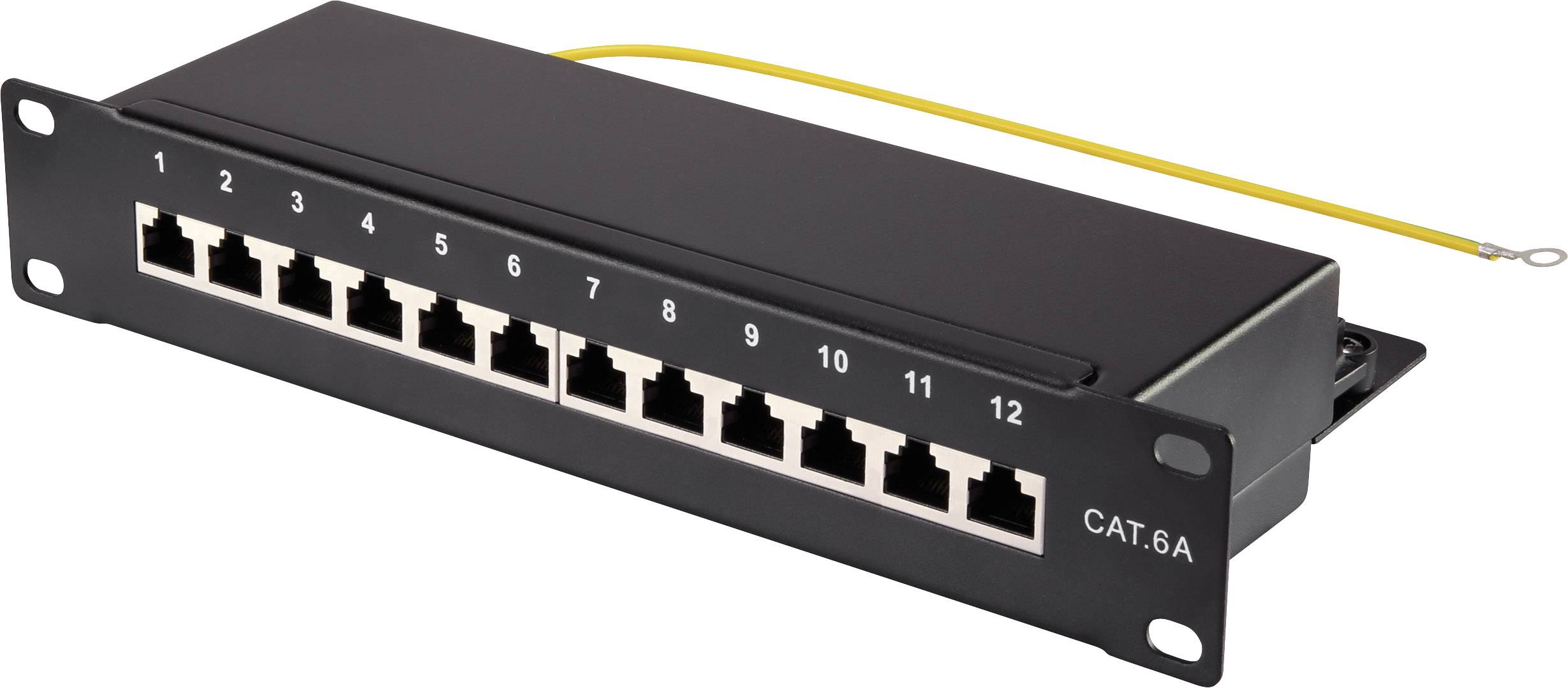 Renkforce 16 + 4 Port Nätverk Patchpanel CAT 6A 1 U