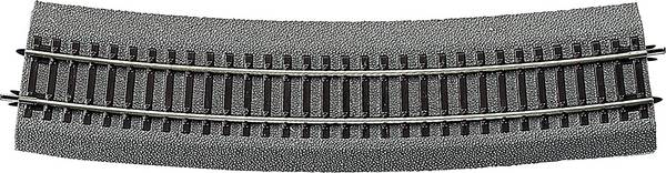 H0 RocoLine (met ballastbed) 42528 Gebogen rails  6 stuk(s)