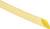 Gele drinkstraw met afgesneden uiteinde, typisch voor Bubble Tea.
