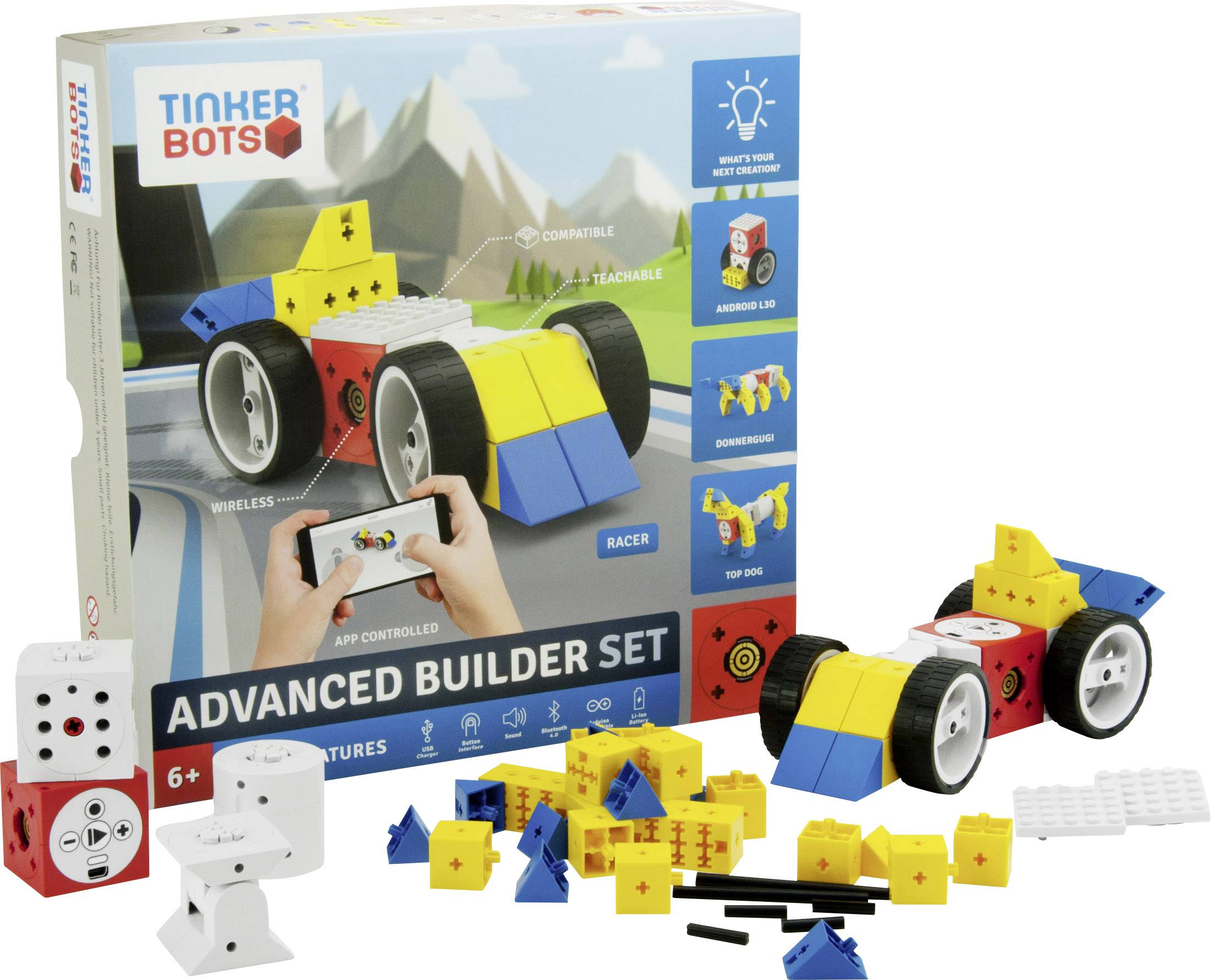 TINKERBOTS Robot Advanced Builder Set | Conrad.nl