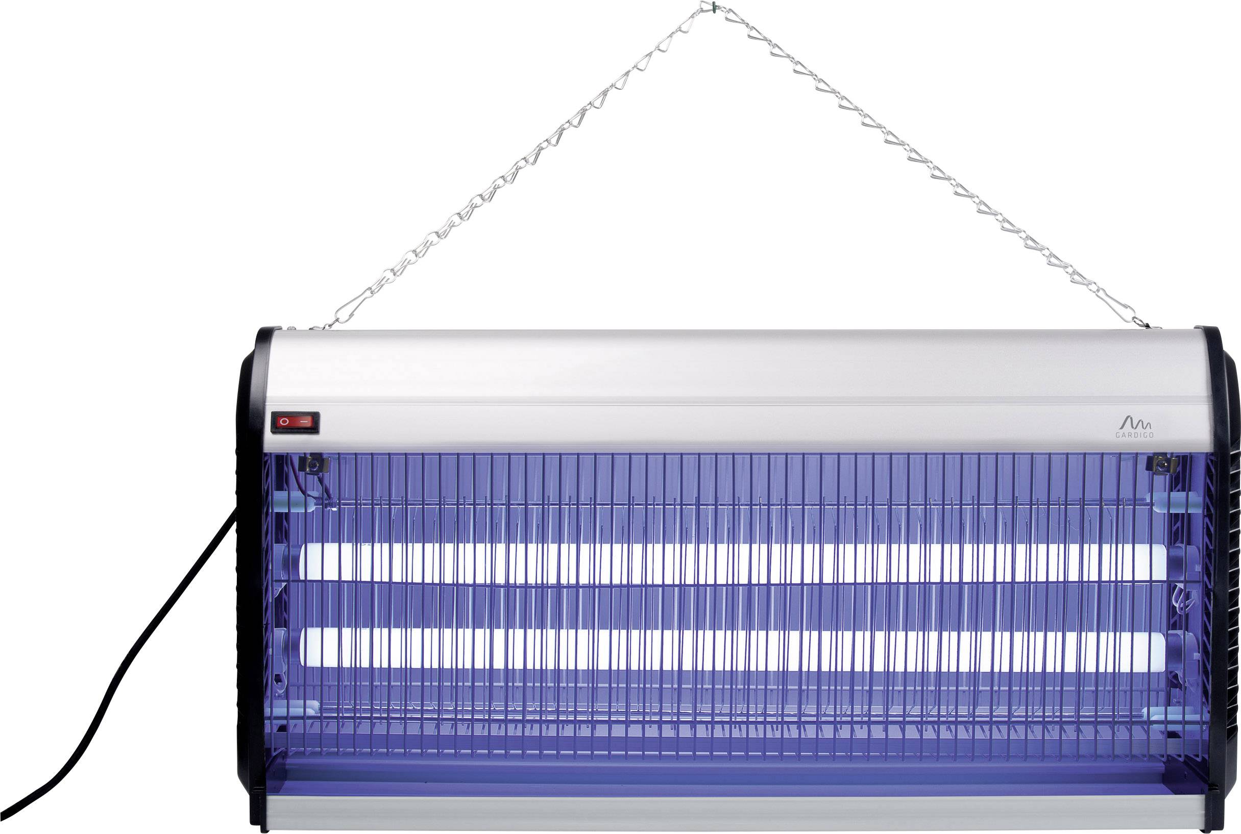 Gardigo Vliegenlamp UV-lamp, Stroomgaas 45 W (b x h x d) 630 x 330 x 90 mm Zwart, Grijs 1 stuk(s)-0
