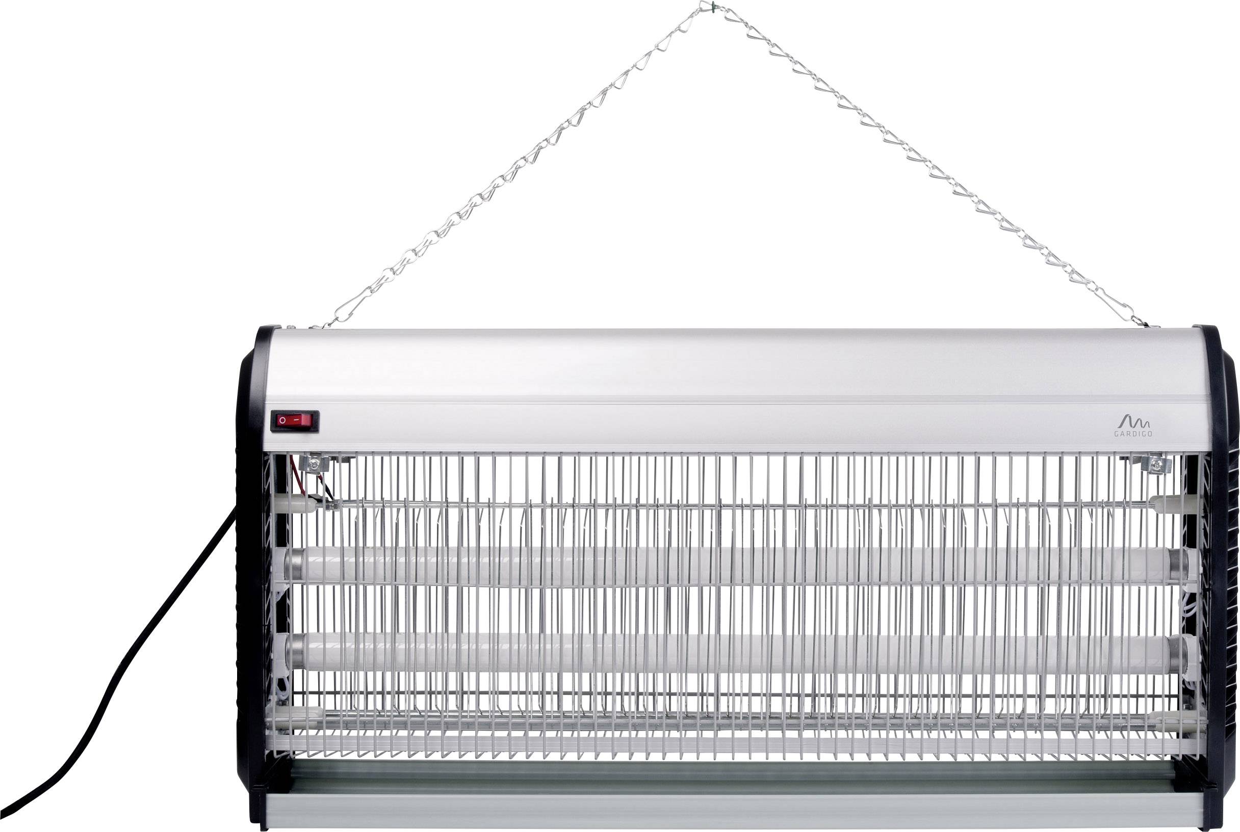 Gardigo Vliegenlamp UV-lamp, Stroomgaas 45 W (b x h x d) 630 x 330 x 90 mm Zwart, Grijs 1 stuk(s)-1