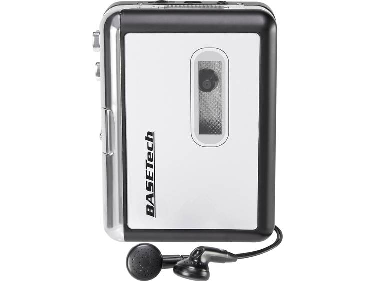 Cassettedigitaliseerder Basetech BT-USB-TAPE-100 Incl. koptelefoon