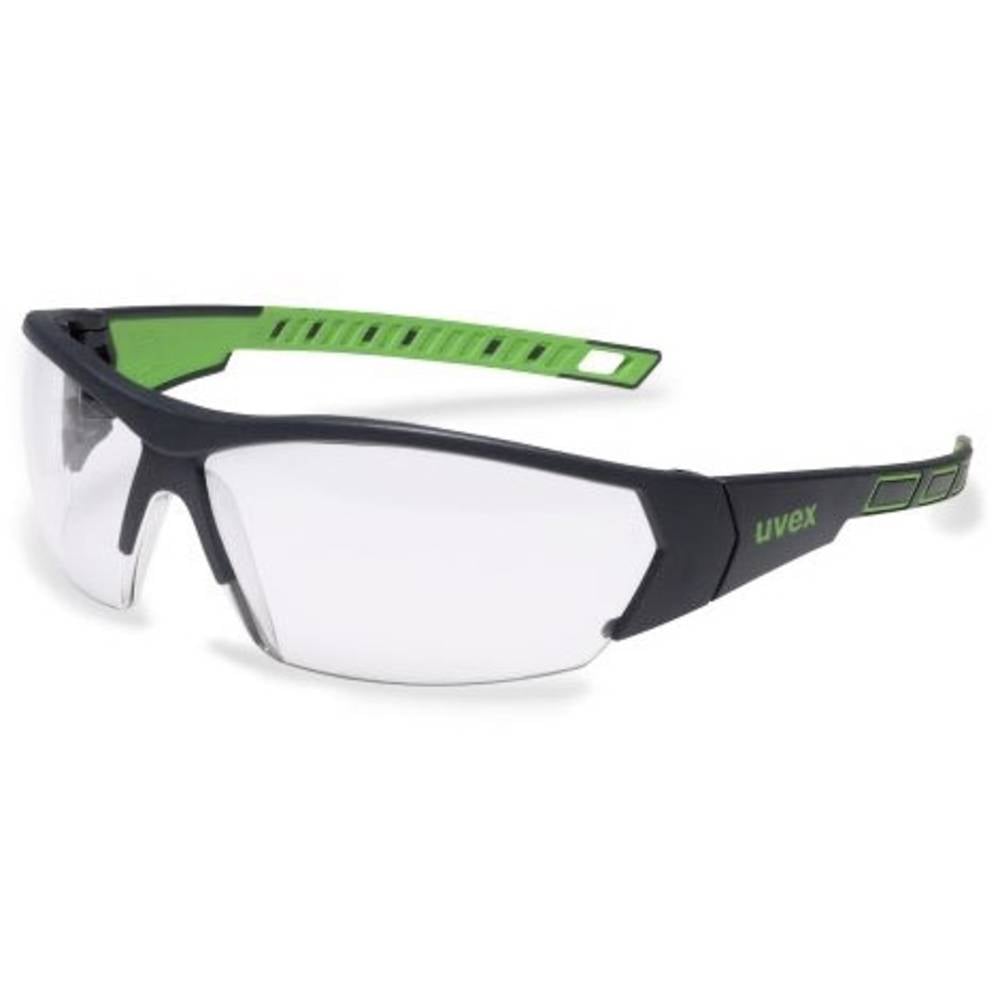 Uvex I-Works Airsoft Veiligheidsbril, Groen/Grijs - Anti-Condens & Krasvast