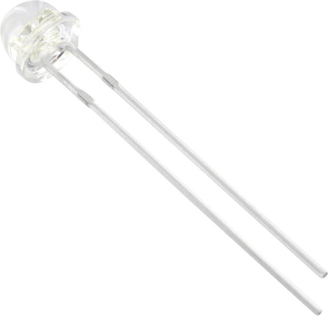 TRU COMPONENTS 1577394 Bedrade LED Wit Belvorm 5 mm 1900 mcd 100 ° 20 mA