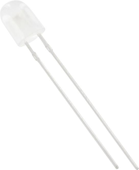 HuiYuan 5234W2D-JHD-A Bedrade LED Wit Ovaal 5 mm 1250 mcd 110 °, 50 ° 20 mA