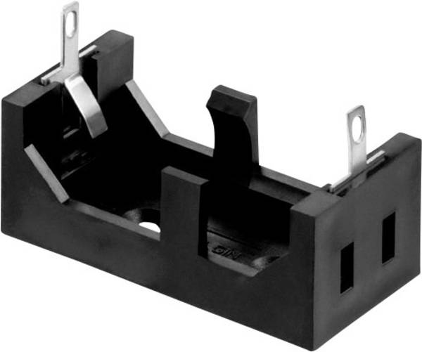 Bulgin BX0123 Batterijhouder Aantal cellen: 1 CR123 Soldeeraansluiting (l x b x h) 41.3 x 20 x 24 mm