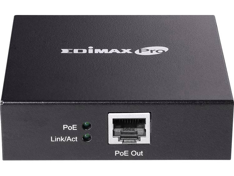 Edimax GP-101ET Network transmitter Zwart 10,100,1000Mbit-s netwerkextender