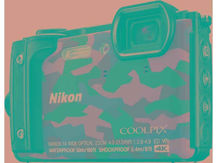 Nikon Coolpix W300 compact camera Camouflage