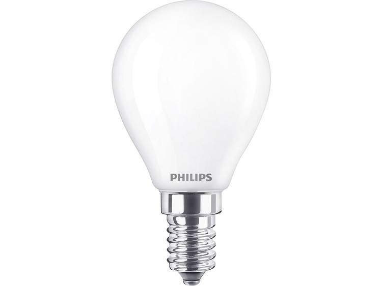 LED-lamp E14 Kogel 2.2 W = 25 W Warmwit (Ã x l) 45 mm x 80 mm Energielabel: A++ Philips Lighting Fil