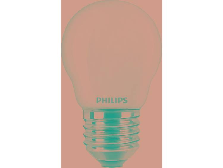 LED-lamp E27 Kogel 4.3 W = 40 W Warmwit (Ã x l) 45 mm x 78 mm Energielabel: A++ Philips Lighting Fil