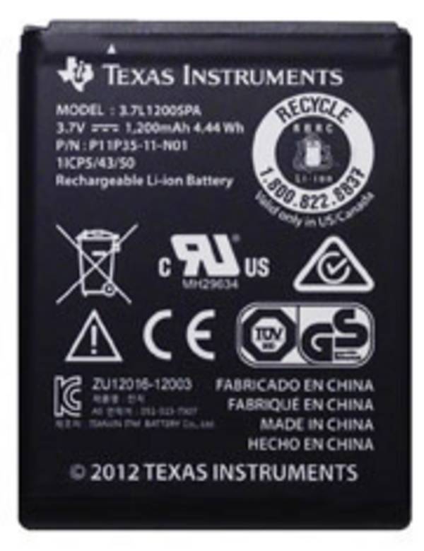 Texas Instruments N2BT-BKT-B Accupack voor grafische rekenmachine    (l x b x h) 43 x 43 x 53 mm