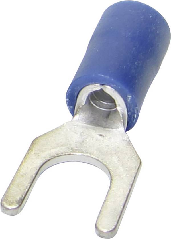 TRU COMPONENTS 1582984 Vorkkabelschoen 1.50 mm² 2.50 mm² Schachtdiameter=3.70 mm Deels geïsoleerd Blauw 1 stuk(s)
