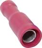 TRU COMPONENTS 1583185 Ronde connector huls 0.50 mm² 1.50 mm² Stift-Ø: 4 mm Deels geïsoleerd Rood 1 stuk(s)