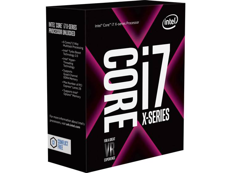 Processor (CPU) WOF Intel Core i7 i7-7800X 6 x 3.5 GHz Hexa Core Socket: Intel® 2066 140 W