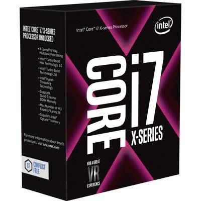 Intel® Core™ i7 i7-7820X 8 x 3.6 GHz Octa Core Processor (CPU) WOF Socket: Intel 2066 140 W