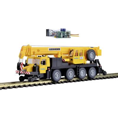 Kibri 10558 H0 Liebherr Mobiele kraan LTM 1050-4 spoorbouw (Bouwpakket)