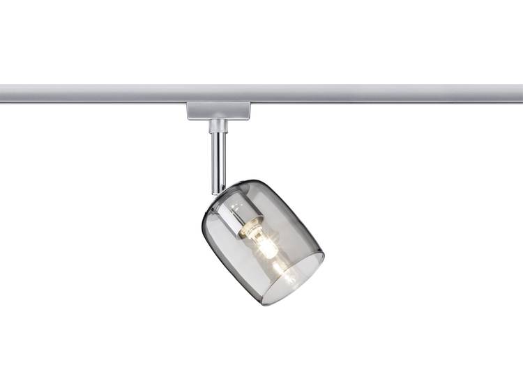 Paulmann Blossom 230V-railsysteem lamp URail G9 10 W LED Chroom, Rook-grijs