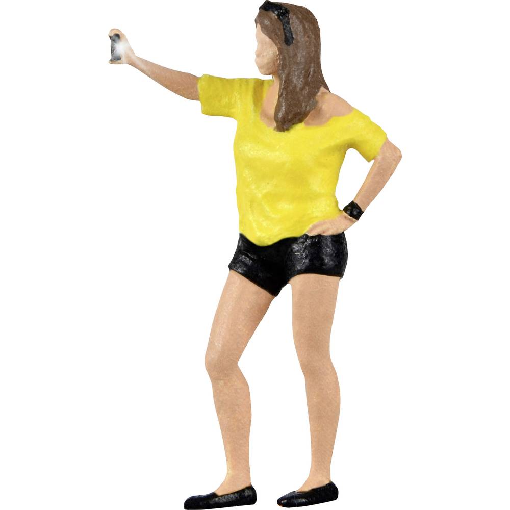 Viessmann Modelltechnik H0 figuren Vrouw die een selfie maakt Functioneel model