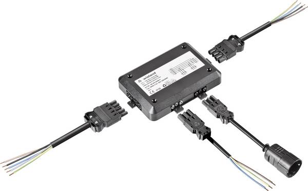 Wieland Electric 99.445.6046.6 Verdeler Zwart