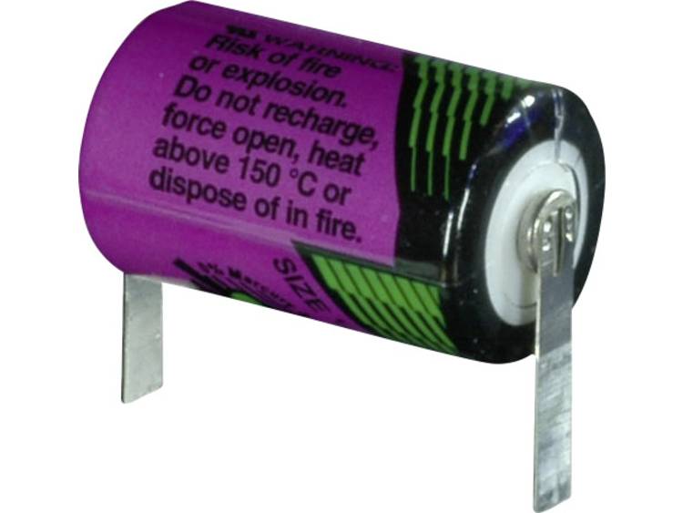 Tadiran Batteries SL 550 T Speciale batterij 1-2 AA Geschikt voor hoge temperaturen, U-soldeerlip Li