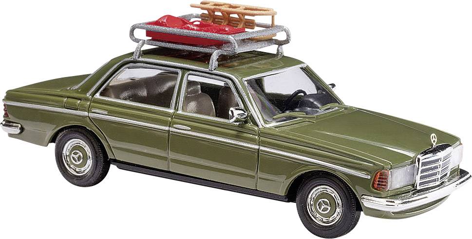 Busch 46865 H0 Auto Mercedes Benz W123 limousine met imperiaal