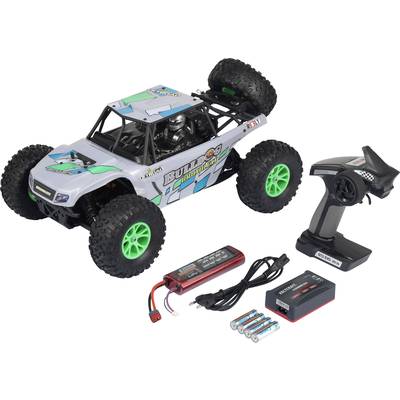 Reely Bulldog Brushless  Brushless 1:10 RC auto Elektro Buggy 4WD 100% RTR 2,4 GHz Incl. accu, oplader en batterijen voo