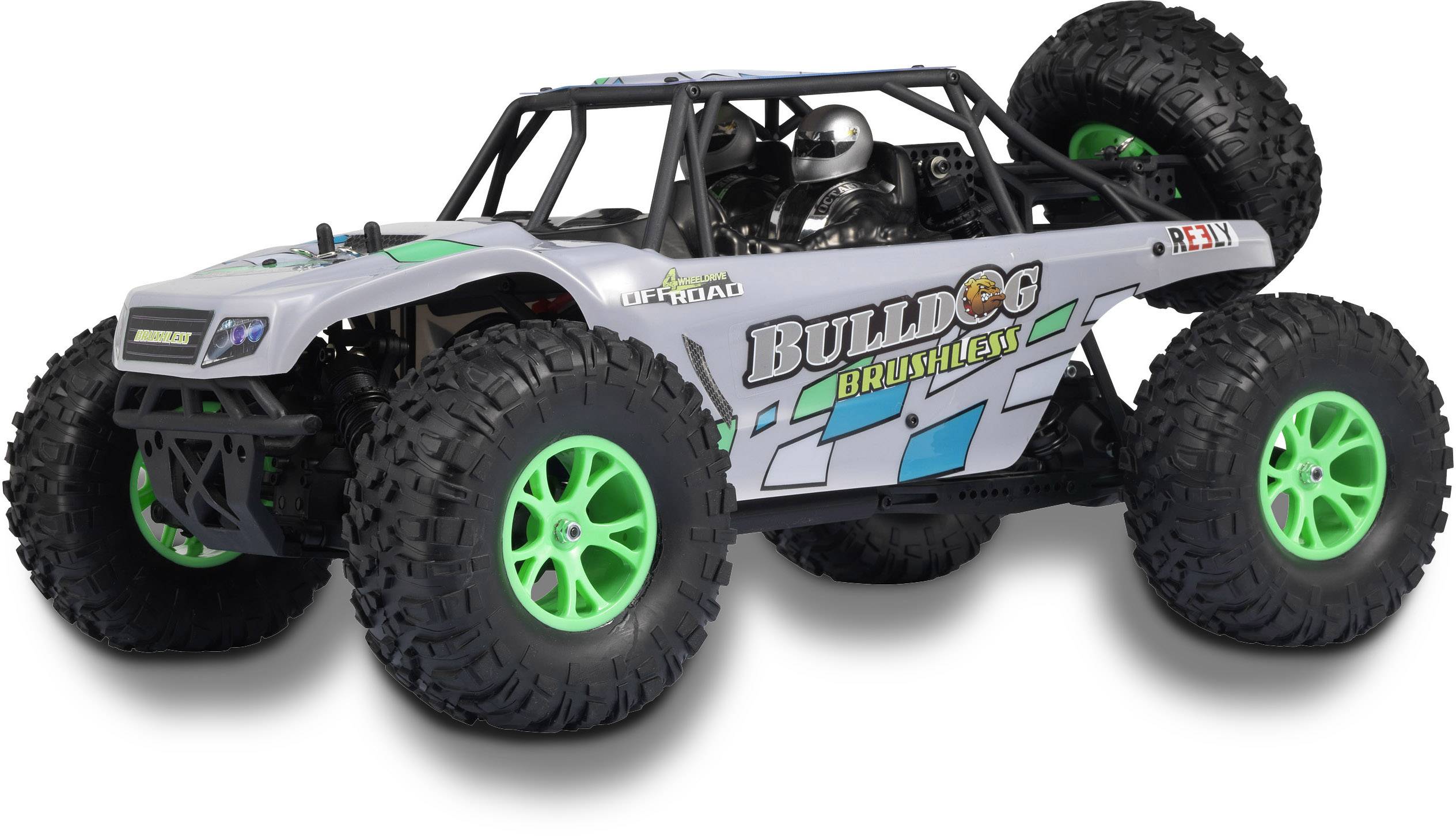 Reely Bulldog 2S 110 Brushless RC auto Elektro Buggy 4WD RTR 2,4 GHz