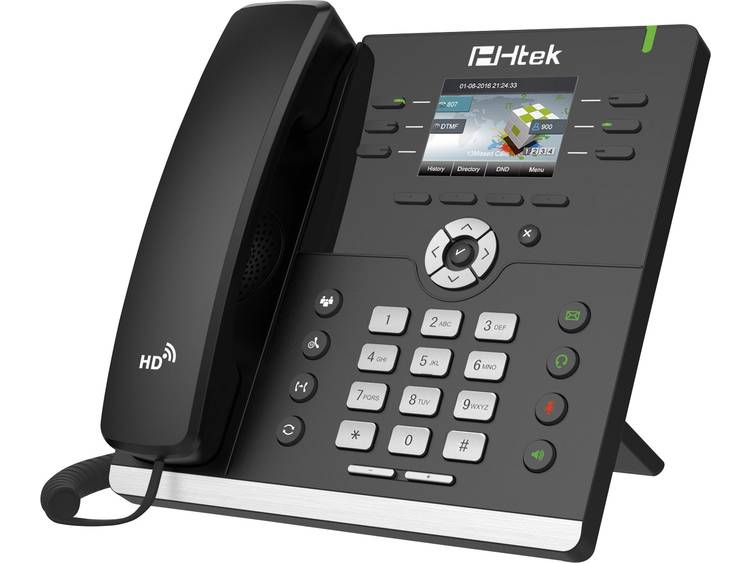 TipTel Htek UC923 Bedrade VoIP telefoon Zwart