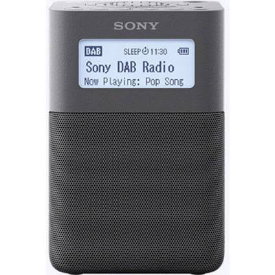 Sony XDR-V20D Wekkerradio DAB+, VHF (FM) AUX  Grijs