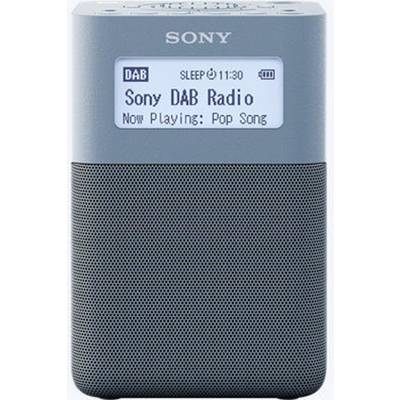 Sony XDR-V20D Wekkerradio DAB+, VHF (FM) AUX  Blauw