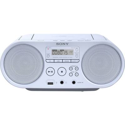 Sony ZS-PS50 Radio/CD-speler VHF (FM) AUX, CD, USB  Blauw