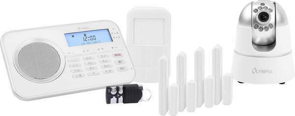 Olympia Protect 9881 6004 Draadloos alarmsysteem (set) Draadloos alarmsysteem (set)