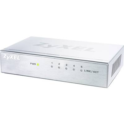ZyXEL GS-105B v3 5 Ports Netwerk switch  5 poorten 2000 MBit/s  