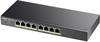 ZyXEL 8x GE GS1900-8HPv2 8x PoE Ports Netwerk switch 8 poorten 1000 MBit/s PoE-functie