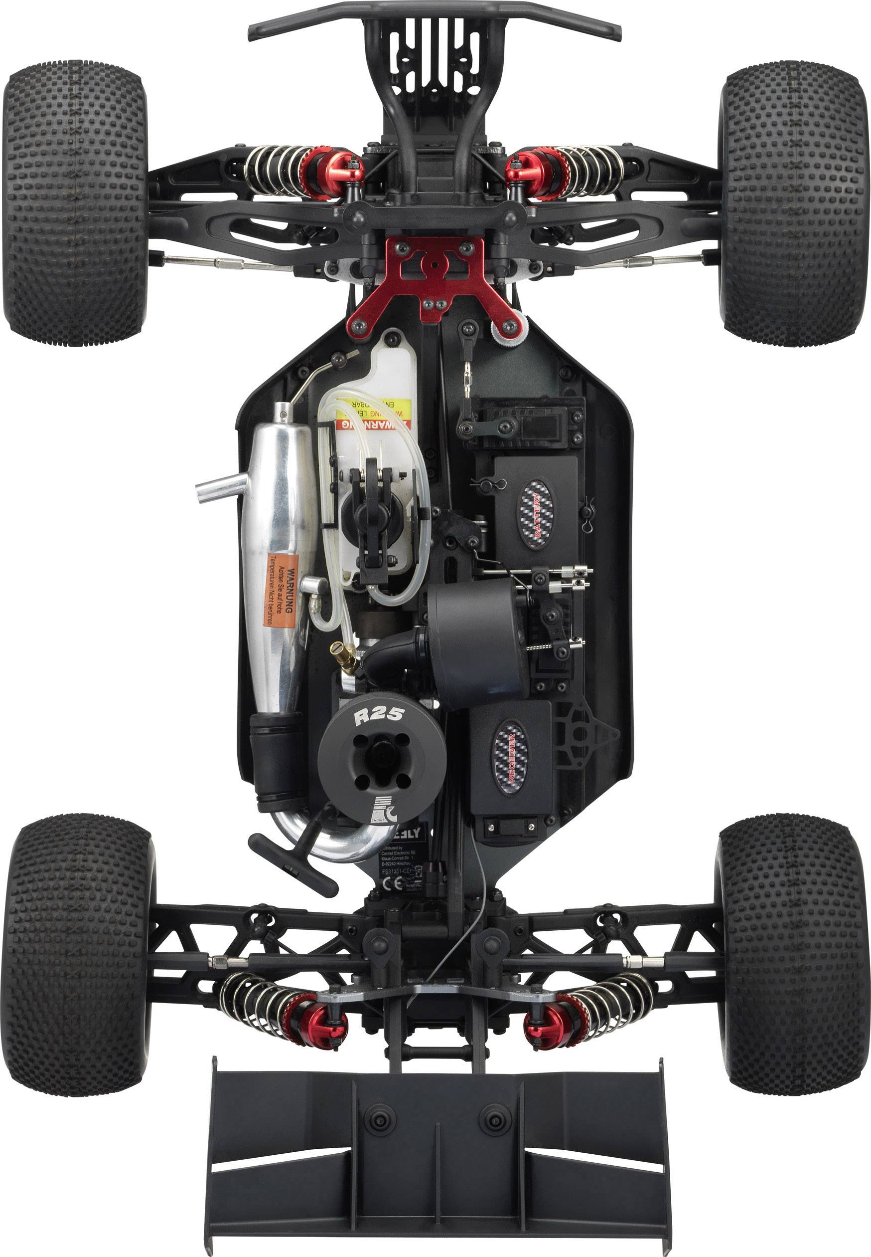 Reely Overheater 18 RC auto Nitro Truggy 4WD RTR 2,4 GHz Conrad.be