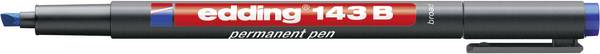 Edding Foliestift 143 B permanent pen 4-143003 Blauw